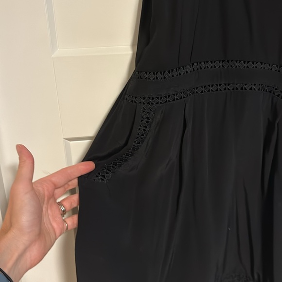 Ima and Leopold Aster Dress in BLACK Small - Picture 7 of 8